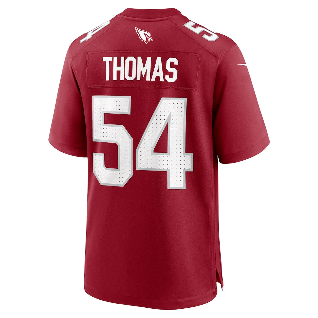 Kooe A.Cardinals #54 Xavier Thomas Cardinal Team Game Jersey