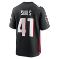 Kooe A.Falcons #41 Ben Sauls Black Team Game Jersey