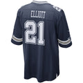Kooe D.Cowboys #21 Ezekiel Elliott Navy Alternate Game Team Jersey