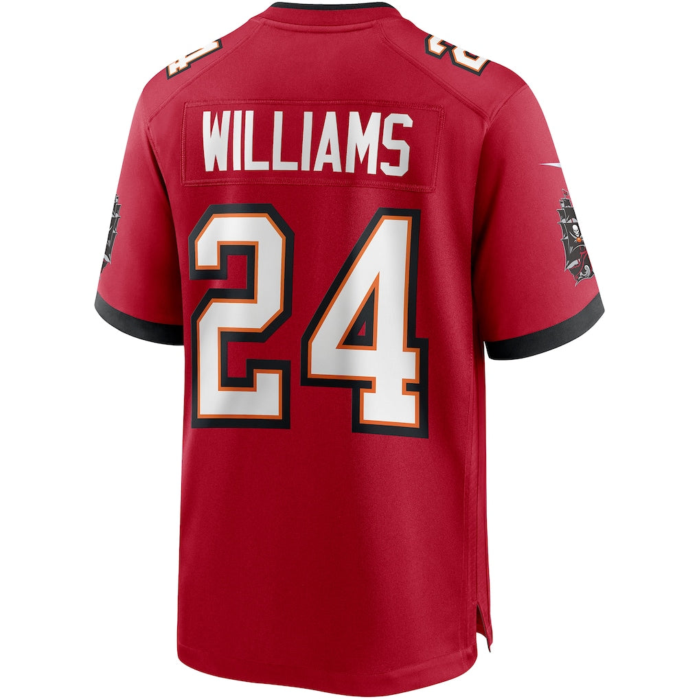 Kooe TB.Buccaneers #24 Cadillac Williams Red Game Retired Player Jersey