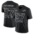 Kooe D.Lions #97 Aidan Hutchinson Player Black Limited 2026 Salute to Service Home Game Stitched Jerseys