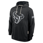 Kooe H.Texans Black 2026 Salute to Service Sideline Dri-FIT Pullover Hoodie Jerseys