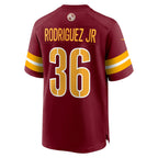 Kooe W.Commanders #36 Chris Rodriguez Jr. Burgundy Team Game Jersey