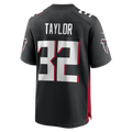 Kooe A.Falcons #32 Keith Taylor Black Team Game Jersey