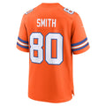 Kooe D.Broncos #80 Rod Smith Orange Retired Player Alternate Game Jersey