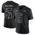 Kooe NY.Jets #5 Garrett Wilson Player Black Limited 2026 Salute to Service Home Game Stitched Jerseys