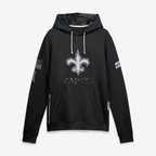 Kooe NO.Saints Black 2026 Salute to Service Sideline Dri-FIT Pullover Hoodie Jerseys