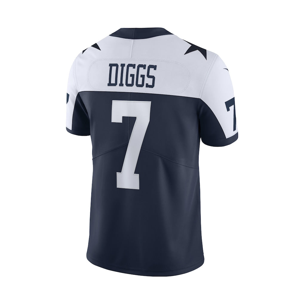 Kooe D.Cowboys #7 Trevon Diggs Navy Alternate Vapor Limited Jersey
