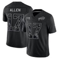 Kooe B.Bills #17 Josh Allen Player Black Limited 2026 Salute to Service Home Game Stitched Jerseys