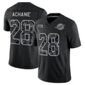 Kooe M.Dolphins #28 De¡¯Von Achane Player Black Limited 2026 Salute to Service Home Game Stitched Jerseys