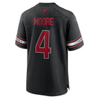 Kooe A.Cardinals #4 Rondale Moore Black Game Jersey