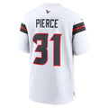 Kooe H.Texans #31 Dameon Pierce White Game Jersey