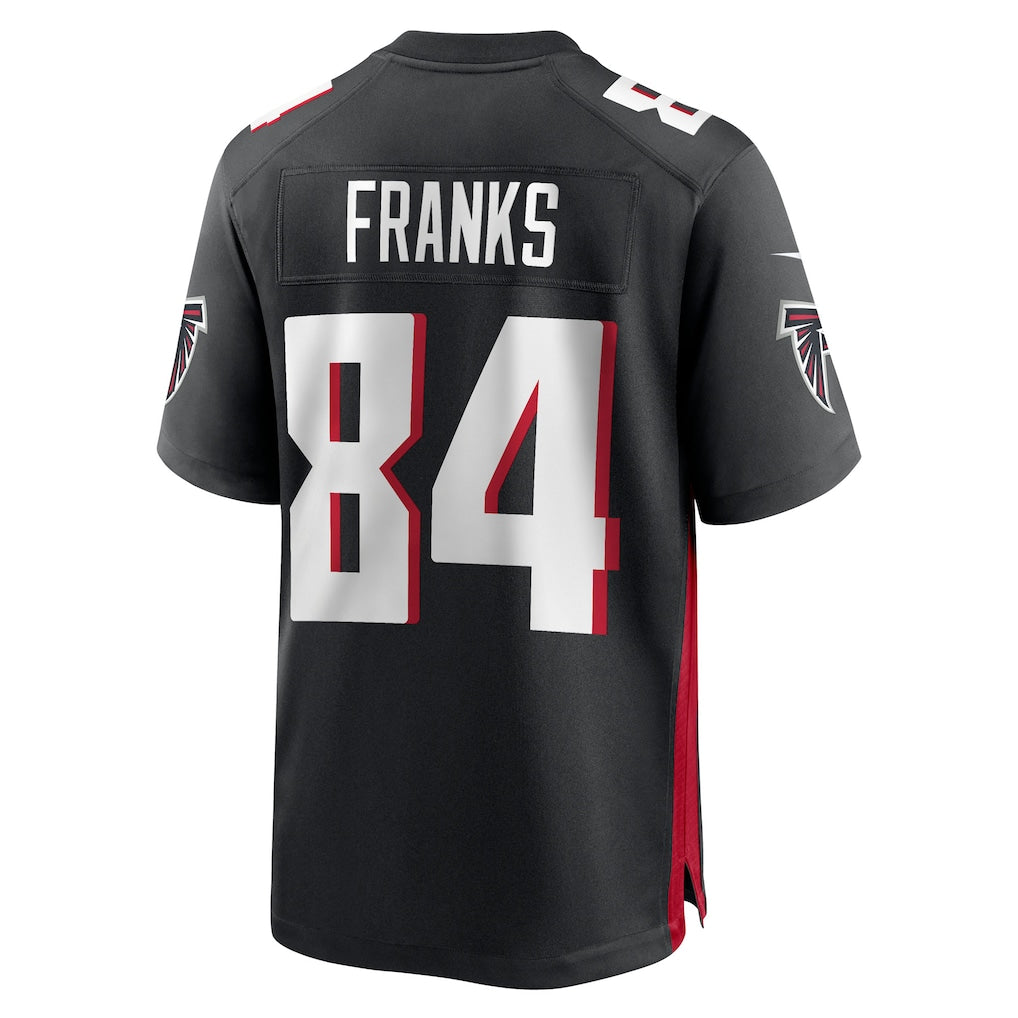 Kooe A.Falcons #84 Feleipe Franks Black Team Game Jersey