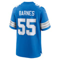 Kooe D.Lions #55 Derrick Barnes Blue Team Game Jersey