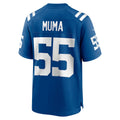Kooe IN.Colts #55 Chad Muma Royal Team Game Jersey