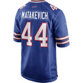 Kooe B.Bills #44 Tyler Matakevich Royal Team Game Jersey
