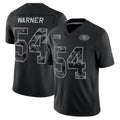 Kooe SF.49ers #54 Fred Warner Player Black Limited 2026 Salute to Service Home Game Stitched Jerseys