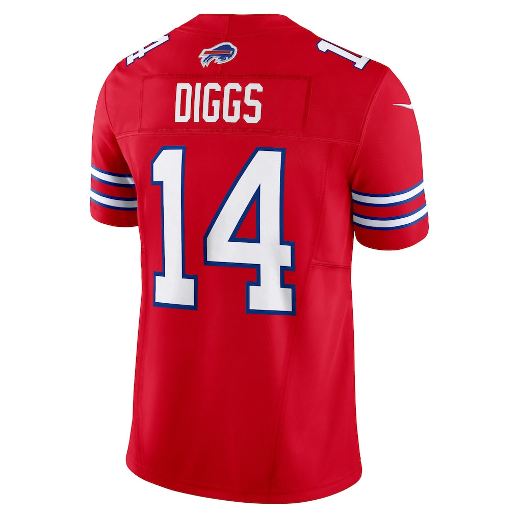 Kooe B.Bills #14 Stefon Diggs Red Vapor F.U.S.E. Limited Jersey
