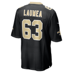 Kooe NO.Saints #63 Sataoa Laumea Black Team Game Jersey