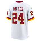 Kooe W.Commanders #24 Von Miller White Alternate 2 Super Bowl Era Game Jersey