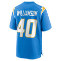 Kooe LA.Chargers #40 Kendall Williamson Powder Blue Team Game Jersey