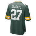 Kooe GB.Packers #27 Kitan Oladapo Green Game Jersey