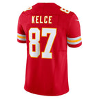 Kooe KC.Chiefs #87 Travis Kelce Red Vapor F.U.S.E. Limited Jersey