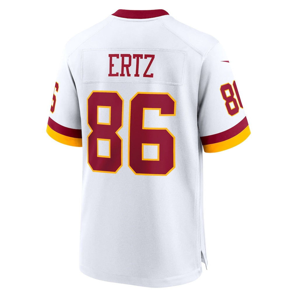 Kooe W.Commanders #86 Zach Ertz White Game Super Bowl Era Super Bowl Era Jersey