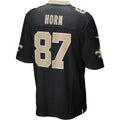 Kooe NO.Saints #87 Joe Horn Black Game Retired Player Jersey
