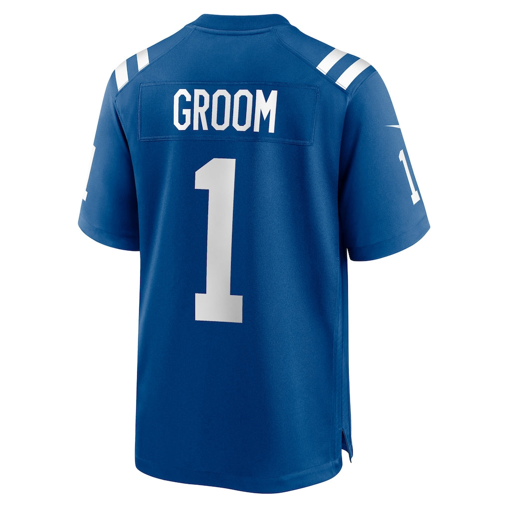 Kooe IN.Colts #1 Groom Royal Game Jersey