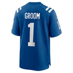 Kooe IN.Colts #1 Groom Royal Game Jersey