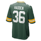 Kooe GB.Packers #36 Kamal Hadden Green Team Game Jersey
