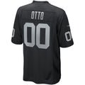 Kooe LV.Raiders #0 Jim Otto Black Game Retired Player Jersey
