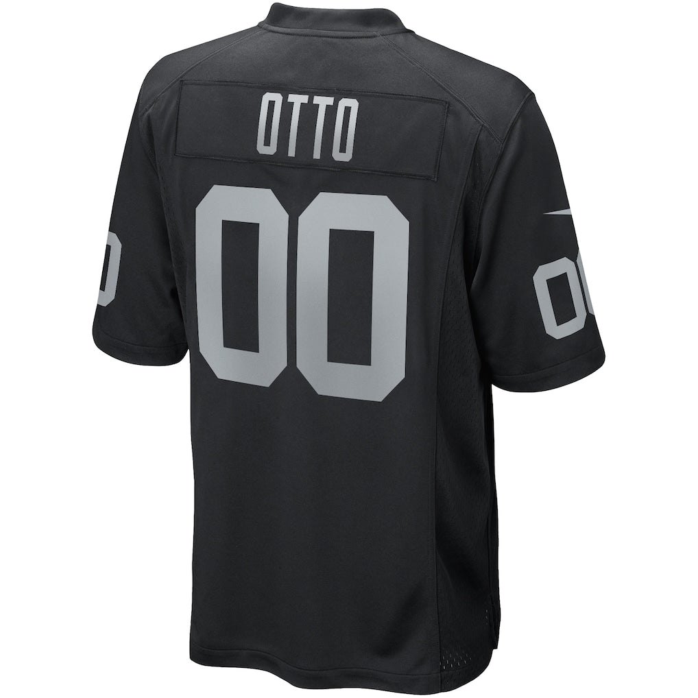Kooe LV.Raiders #0 Jim Otto Black Game Retired Player Jersey