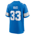 Kooe D.Lions #33 Sione Vaki Blue Team Game Jersey