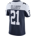 Kooe D.Cowboys #21 Ezekiel Elliott Navy Alternate Vapor Limited Jersey