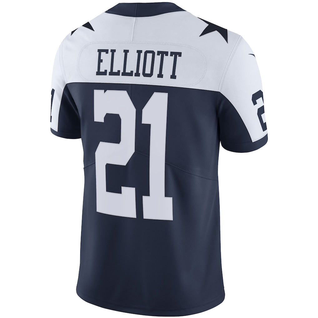 Kooe D.Cowboys #21 Ezekiel Elliott Navy Alternate Vapor Limited Jersey