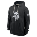 Kooe MN.Vikings Black 2026 Salute to Service Sideline Dri-FIT Pullover Hoodie Jerseys
